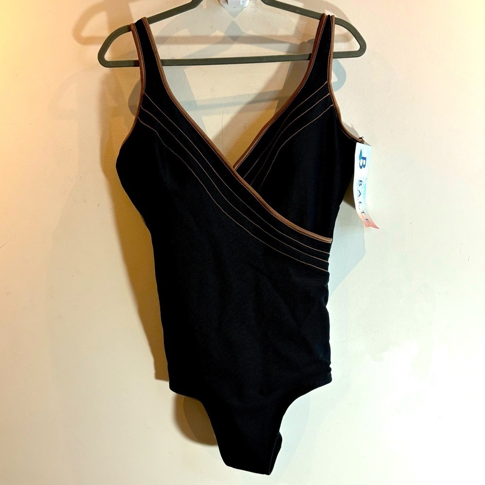 BALTEX Sz 18L One Piece Swimming Suit Bathing Suit Shape Hugging NEW WITH TAG